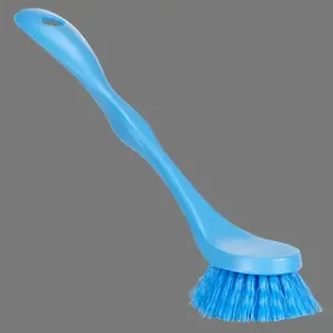 REMCO 428113 Dish Brush, Medium, 7.3 Inch Size, Blue | CM7QZB