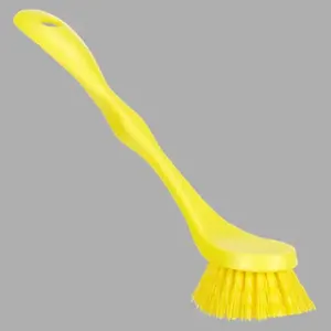 REMCO 428116 Dish Brush, Medium, 7.3 Inch Size, Yellow | CM7QYX