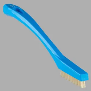 REMCO 44023 Detail Brush, Heat Resistant Filaments, Extra Stiff, 8.1 Inch Size, Blue | CM7RAF