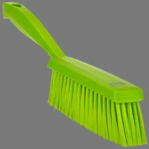 REMCO 458777 Hand Brush, Soft, 14 Inch Size, PP/PBT, Lime | CM7QUQ