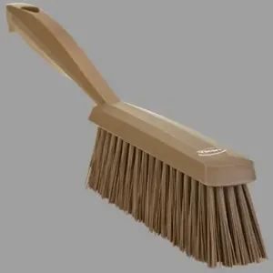 REMCO 458966 Hand Brush, Medium, 14 Inch Size, PP/PBT, Brown | CM7QVE