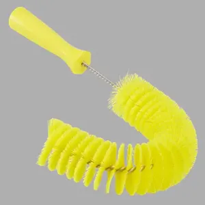 REMCO 53726 Hook Brush, 2.2 Inch Dia., 14.2 Inch Length, Medium, Yellow | CM7QMJ