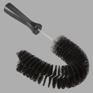 REMCO 53729 Hook Brush, 2.2 Inch Dia., 14.2 Inch Length, Medium, Black | CM7QMQ