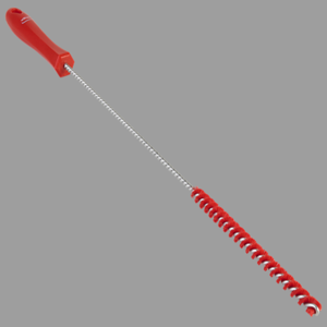 REMCO 53754 Tube Brush Red Stiff Polypropylene 3/8 x 19-5/8 In | AC7WTR 38Y519