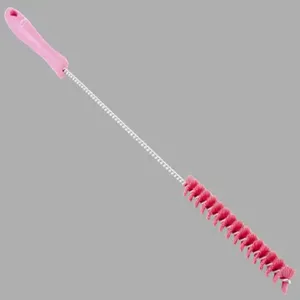 REMCO 53761 Tube Brush, Medium, 0.8 Inch x 19.7 Inch Size, Pink | CM7PVA