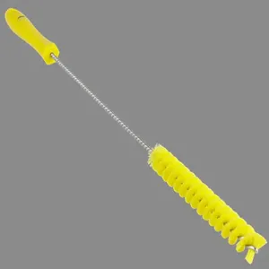 REMCO 53766 Tube Brush Yellow Stiff Polypropylene 3/4 x 19-5/8 | AC7WTZ 38Y526