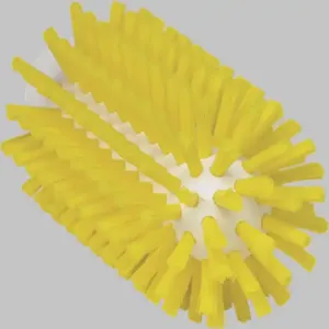 REMCO 5380-63-6 Tube Brush Yellow Stiff Polypropylene 2-1/2 x 6 In | AC7WVB 38Y551