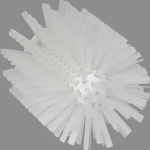 REMCO 5380-90-5 Tube Brush White Stiff Polypropylene 3-1/2 x 6-1/4 | AC7WVL 38Y560