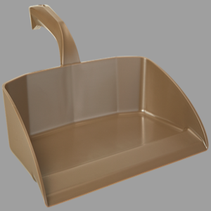 REMCO 566066 Dust Pan, 11.5 Inch, PP, Brown | CM7QYJ