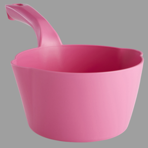 REMCO 56811 Round Bowl Scoop, 33.8 Fl oz Capacity, 11.61 Inch Length, Pink | CM7QFN