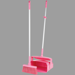 REMCO 62501 Lobby Broom and Dust Pan, 14.6 Inch Size, Pink | CM7QLM