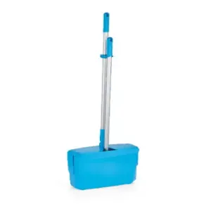 REMCO 62503 Lobby Broom and Dust Pan, 14.6 Inch Size, Blue | CM7QLR