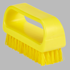 REMCO 643316 Nail brush, 3.7 Inch Size, Medium, Yellow | CM7QJQ