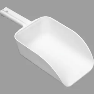 REMCO 65005 Large Hand Scoop White 15 x 6-1/2 In | AD2UGW 3UE74