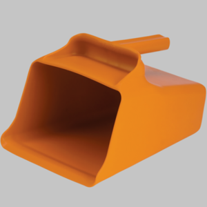 REMCO 65507 Mega Hand Scoop Poly 128 Ounce Orange | AH4FDU 34FW16