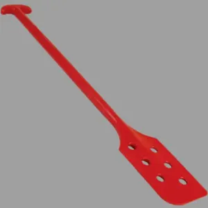 REMCO 67744 Mixing Scraper With Hole 40 Length Red | AF3PYK 8APZ7