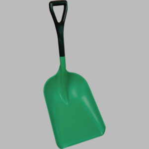 REMCO 6897SS Industrial Shovel 14 Inch Width Green | AD2UGB 3UE41