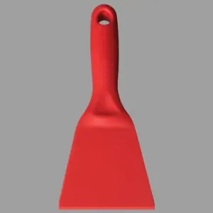 REMCO 69614 Small Hand Scraper Red 3 x 8 In | AD2UHA 3UE93