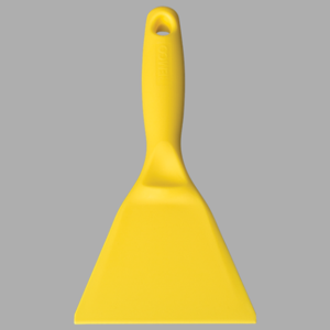 REMCO 69626 Large Hand Scraper Yellow 4 x 9-3/4 Inch | AC9XCV 3LB55