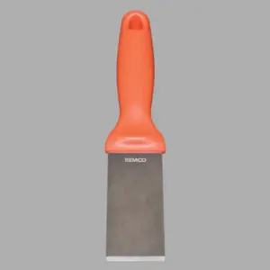 REMCO 69717 Scraper, 1.5 Inch Size, Stainless Steel, Orange | CM7QEW