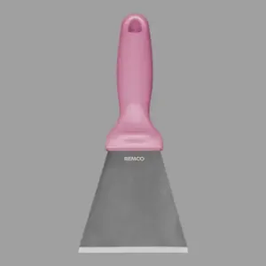 REMCO 69721 Scraper, 3 Inch Size, Stainless Steel, Pink | CM7QED