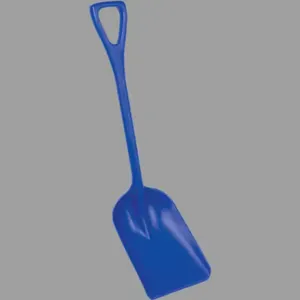 REMCO 69813 Hygienic Shovel Blue 11 x 14 Inch 38 Inch Length | AD2UFH 3UE24