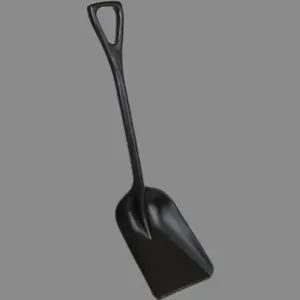 REMCO 69819 Hygienic Shovel 38 Inch 1-piece Black | AG2BAV 31CF86