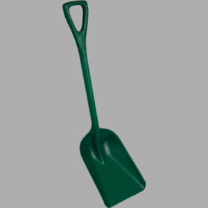 REMCO 6981MD2 Small Blade Shovel 14w x 38l Modern Design Green | AF4HGD 8X072