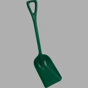 REMCO 6981MD2 Small Blade Shovel 14w x 38l Modern Design Green | AF4HGD 8X072