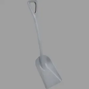 REMCO 6981MD5 Small Blade Shovel 14w x 38l Modern Design White | AF4NDT 9CVA1