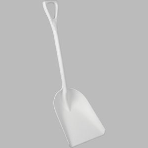 REMCO 69825 Hygienic Shovel White 14 x 17 Inch 42 Inch Length | AD2UFQ 3UE31