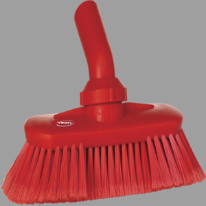 REMCO 70674 Deck Split Bristle Brush Red 8 In | AF4UEN 9KA06