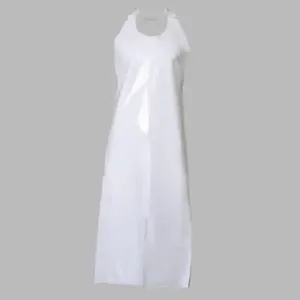 REMCO 80015 Apron, 6 Mil, 45 Inch Length, White | CM7RMV