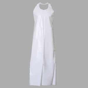 REMCO 80025 Apron, 6 Mil, 50 Inch Length, White | CM7RMP