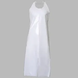 REMCO 81015 Apron, 8 Mil, 45 Inch Length, White | CM7RMJ