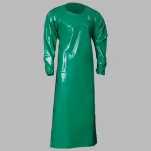 REMCO 86042 Gown, 6 Mil, Extra Large, 50 Inch Length, Green | CM7QVP