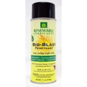 RENEWABLE LUBRICANTS 80352 Bio Blast Penetrant Aerosal, 11 Ounce Capacity, 12pk | CD3ZRH