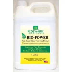 RENEWABLE LUBRICANTS 80403 Bio Power Summer, Diesel Fuel Conditioner, 1 Gallon Capacity, 4pk | CD3ZRN