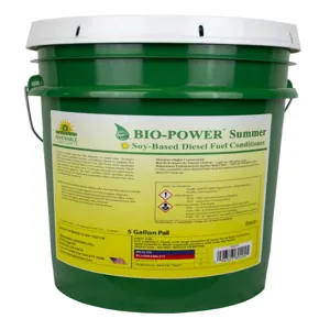 RENEWABLE LUBRICANTS 80404 Bio Power Summer, Diesel Fuel Conditioner, Pail 5 Gallon Capacity | CD3ZRP