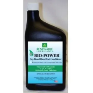 RENEWABLE LUBRICANTS 80411 Bio Power Winter, Diesel Fuel Conditioner, Bottle 1 Quart Capacity | CD3ZRT