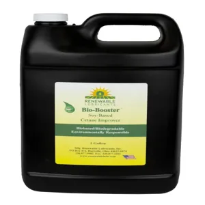 RENEWABLE LUBRICANTS 80503 Bio Booster, Soy Based Cetane Improver, 1 Gallon Capacity, 4pk | CD3ZTG