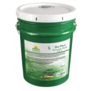 RENEWABLE LUBRICANTS 80824 Hydraulic Oil, Vegetable Oil, 5 Gallon Pail, Viscosity Grade 32, Bio-Fleet | CD3ZUB 21A467