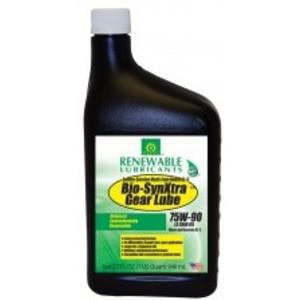 RENEWABLE LUBRICANTS 82121 Bio Synxtra Ls Gear Oil, Grade 75w90, Gl5, 1 Quart Capacity, 12pk | CD4ACV
