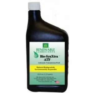 RENEWABLE LUBRICANTS 82301 Bio Synxtra Atf Plus, Automatic Transmission Fluid, 1 Quart Capacity, 12pk | CD4AFF