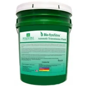 RENEWABLE LUBRICANTS 82304 Bio Synxtra Atf Plus, Automatic Transmission Fluid, Pail 5 Gallon Capacity | CD4AFH