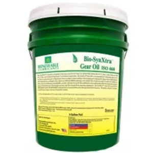 RENEWABLE LUBRICANTS 82464 Gear Oil, Semi-Synthetic, 5 Gal. Pail | CD4AHF 21A527