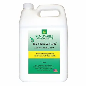 RENEWABLE LUBRICANTS 83083 Bio Chain And Cable Lubricant, Grade 150, 1 Gallon Capacity, 4pk | CD4ARB