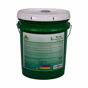 RENEWABLE LUBRICANTS 84204 Compressor Oil, 5 Gal. Pail, 30 Grade, 68 Viscosity Grade, Food Grade | CD4ATA 21A505