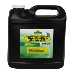 RENEWABLE LUBRICANTS 85103 Bio Synxtra Shp, Grade 0w30, 1 Gallon Capacity, 4pk | CD4AVW