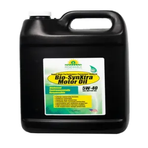 RENEWABLE LUBRICANTS 85133 Bio Synxtra Shp, Grade 5w40, 1 Gallon Capacity, 4pk | CD4AWM